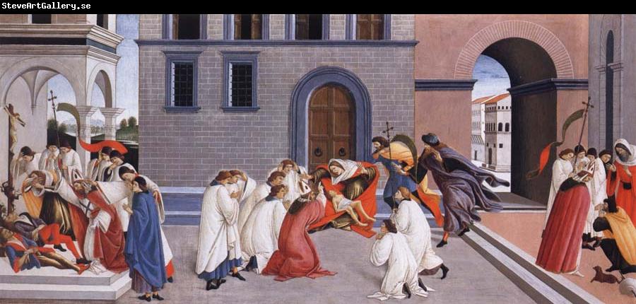 Sandro Botticelli Miracles of Saint Zenobius